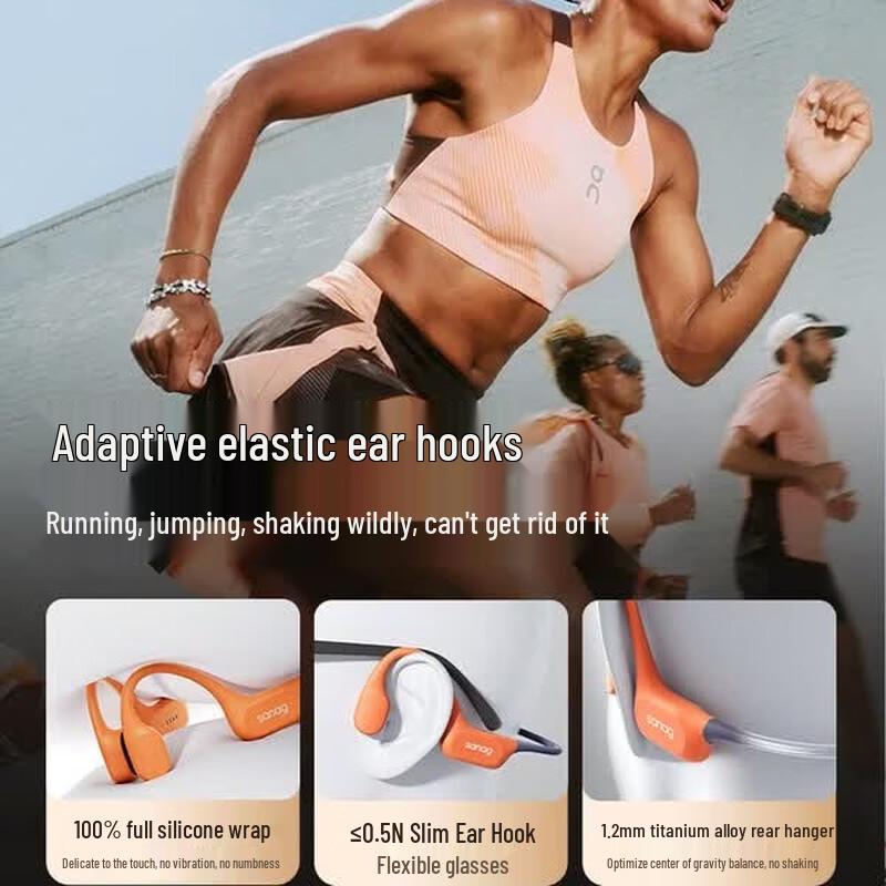 SANAG B77S Bone Conduction Sports Headphones