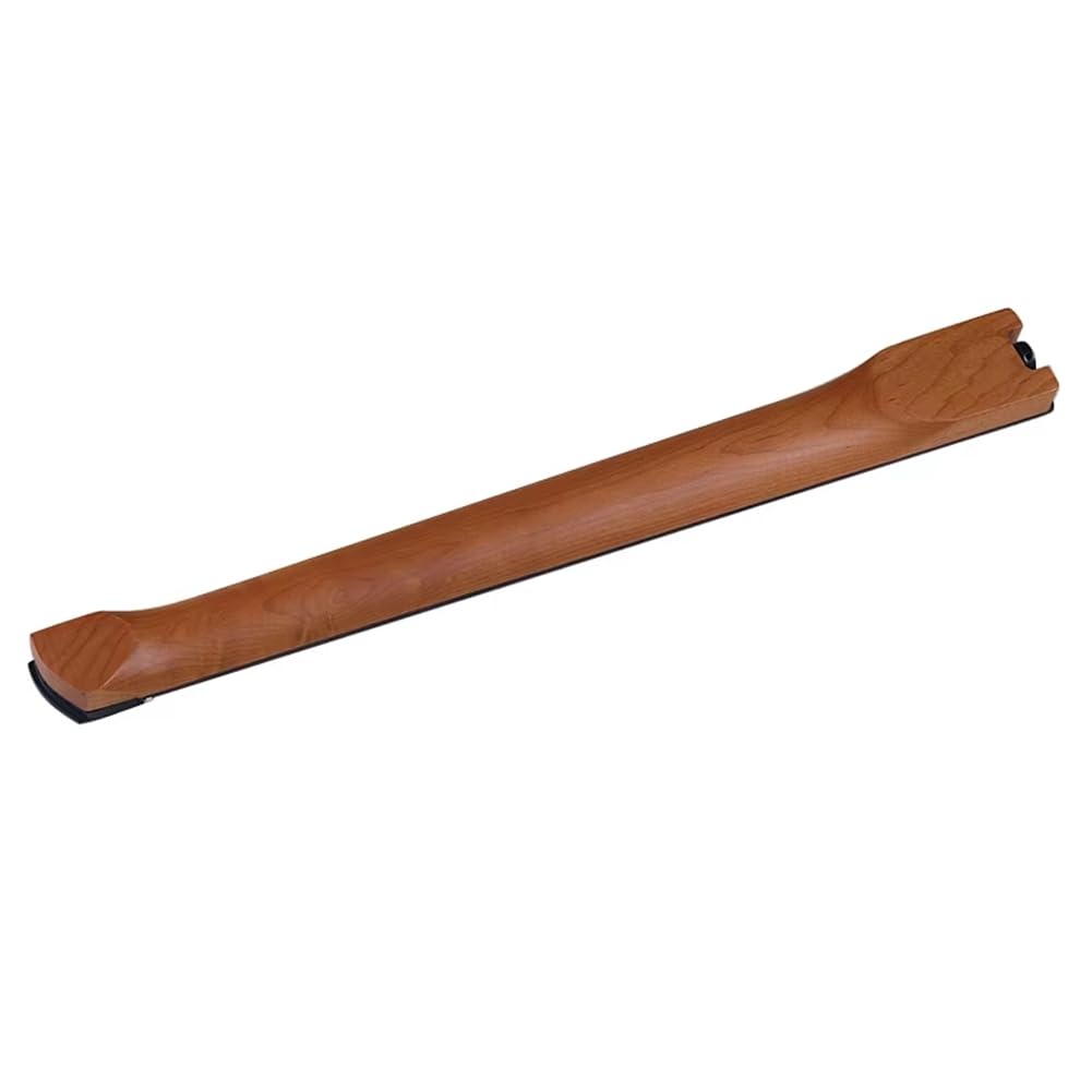 Zndhgdfe Travel Electric Guitar Neck Headless Low-Profile Canadian Maple 24 Frets Rosewood Fingerboard 5.6cm Width