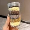 6Pcs Hair Ropes Thickened High-Elastic Design Hair Bands Ponytails Buns Hair Ties Stable Non-Pinch Hair Accessories