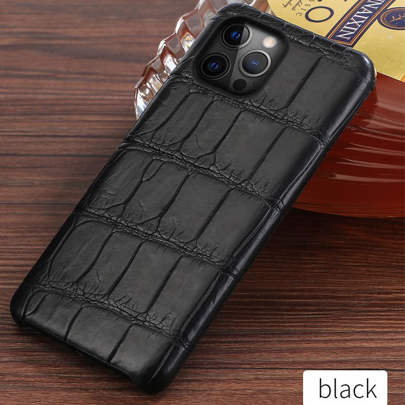 

Чехол для телефона из 100% натуральной крокодиловой кожи для iPhone 16 15 12 11 13 14 Pro Max 16Pro 15 Plus 15Pro 14Pro Роскошная задняя крышка For iPhone 13