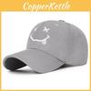 Polyester Embroidered Expression Baseball Hat With Sun Protection For Men Women Outdoor Activities