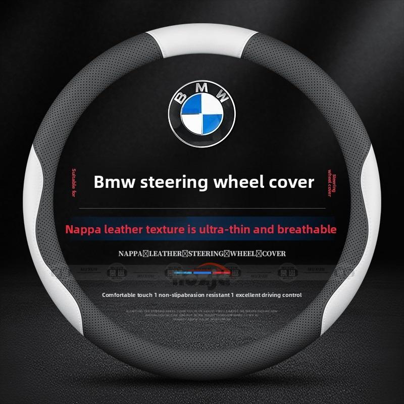Leder Auto Lenkradabdeckung für BMW F20 G30 E91 E92 X3 G01 F40 X5 F15 F32 E70 F22 E93 G31 G05 F48 E83 Innenraumzubehör