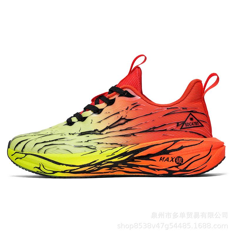 True explosion shock absorption technology lightning soft sole rebound casual sports shoes carbon board training shoes comfortable running shoes