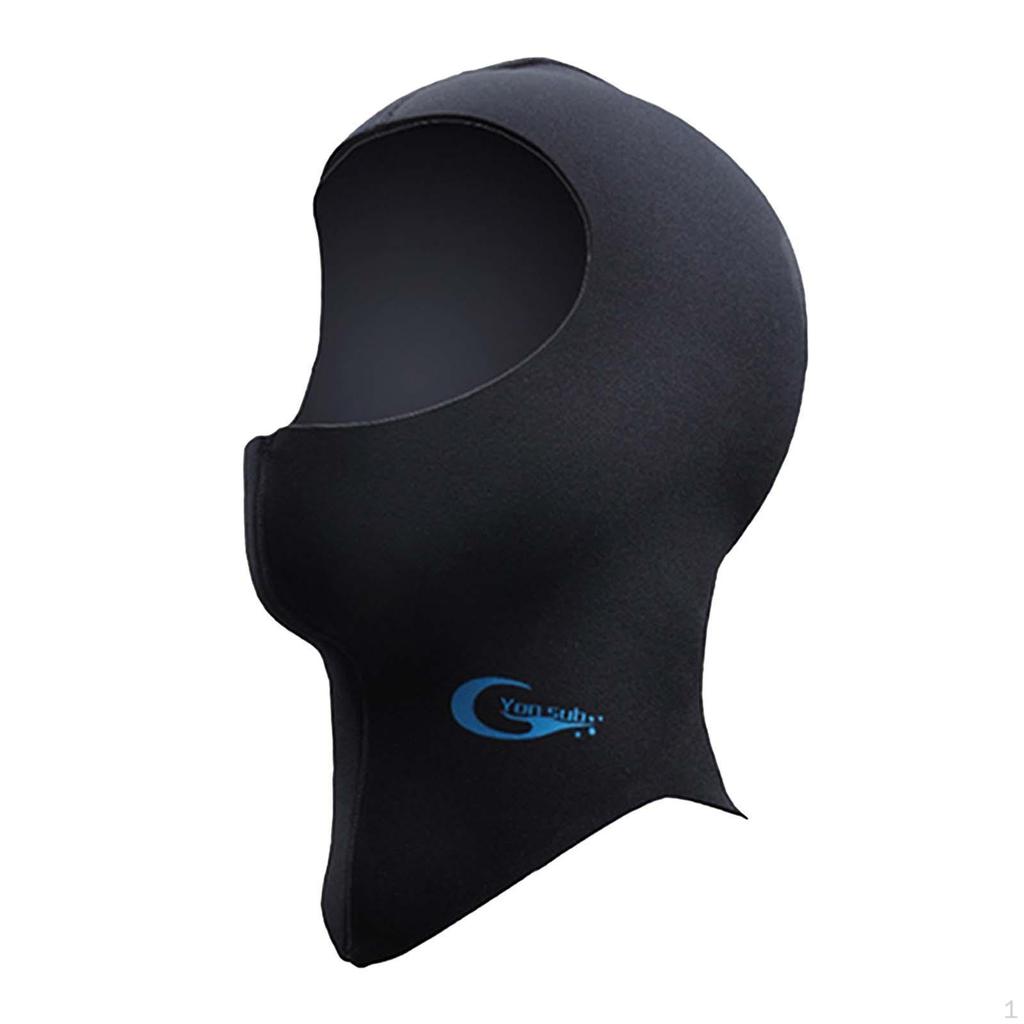 3mm Neoprene Wetsuit Hood Diving Cap for Men Women Swimming Keep Warm Canoeing Hood,