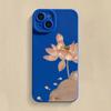 Minimalist Pink Hibiscus Flower Phone Case For Samsung Galaxy S25 S24 S23 S22 Ultra S21 Plus S20 FE A55 A54 A35 A15 Cover