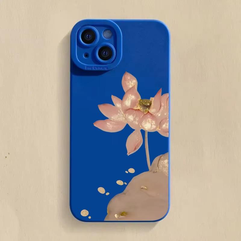 Minimalist Pink Hibiscus Flower Phone Case For Samsung Galaxy S25 S24 S23 S22 Ultra S21 Plus S20 FE A55 A54 A35 A15 Cover