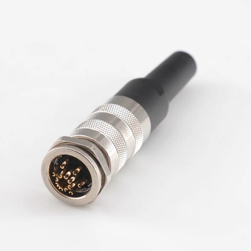 J09 Waterproof Female Plug Male Socket Aviation Connector M16 2 3 4 5 6 7 8 12 14 16 19 24 Pin Quick Sensor Signal Adapter