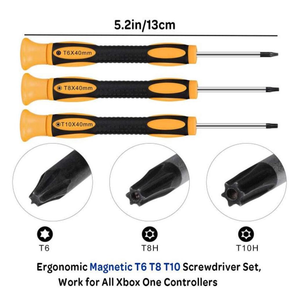 15pcs 3D Analog Joystick Replace Kit Professional Game Controller Disassembly Kit for Game