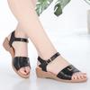 New Summer Women Sandals Flat Shoes Woman Light Comfort Genuine Leather Casual Hook Loop Sandalias Women's Footwear Size 35-43