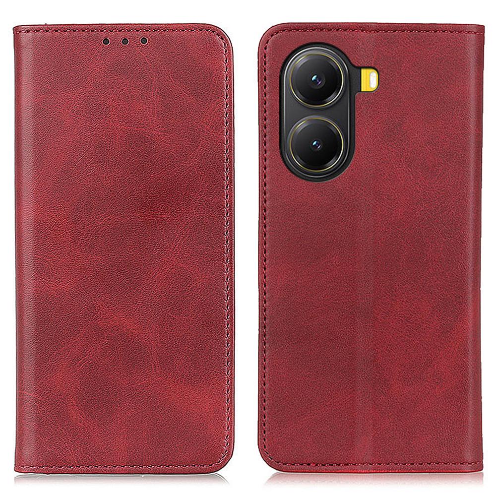 For Xiaomi Poco X7 Pro 5G/Redmi Turbo 4 5G Case Split Leather Flip Wallet Phone Cover