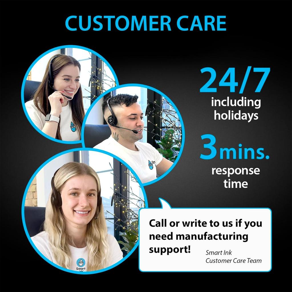 Smart Ink Compatible Ink Cartridge Replacement for HP 902 XL 902XL (4 Pack) Advanced Chip Technology to use with Officejet 6951 6954 6956 6958 6950