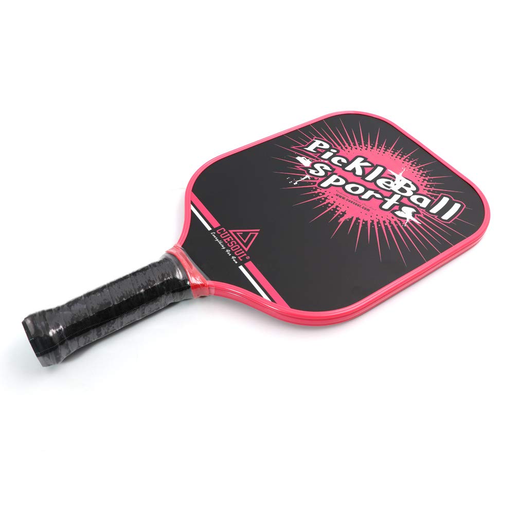 

CUESOUL Pickleball Paddle Set, Pickleball Racket, Carbon Fiber Lightweight, 7.7 oz (with Aluminum Honeycomb Core)