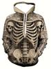 Herren Halloween Dunkler Stil Pullover Hoodie 3D Druck Herbst Winter