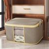 Borsa Portaoggetti in Tessuto Non Tessuto Antipolvere Organizzatore per Vestiti per Trasloco Casa Dormitorio Riutilizzabile Multifunzionale Borsa Portaoggetti con Design a Finestra