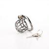Men's Metal Chastity Cage BDSM Training Anti-Cheating Erotic Micro Punishment Toy
