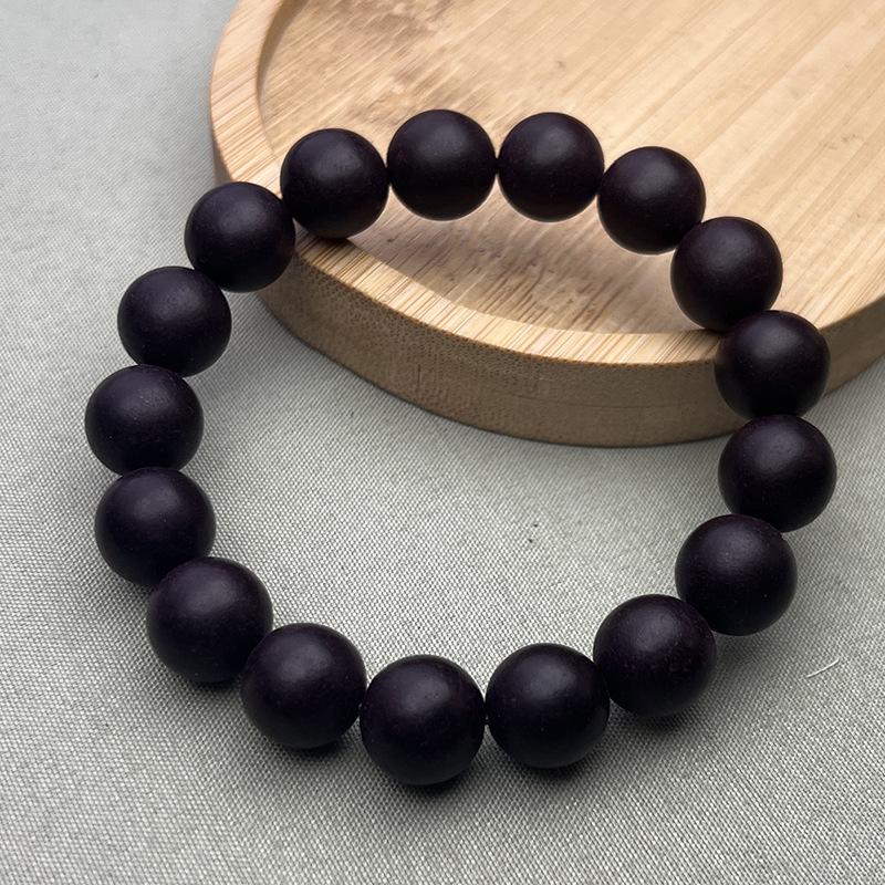High-Grade Natural Herbal Fragrance Beads Handmade Agarwood Rose Floral Long-Lasting Scent Women's Bracelet