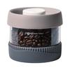 Espresso Tokyo Coffee Canister, Vacuum Sealed, Press-the-Button Emptying, Coffee Bean Storage Container (450ml (approximately 100g of Coffee Beans))