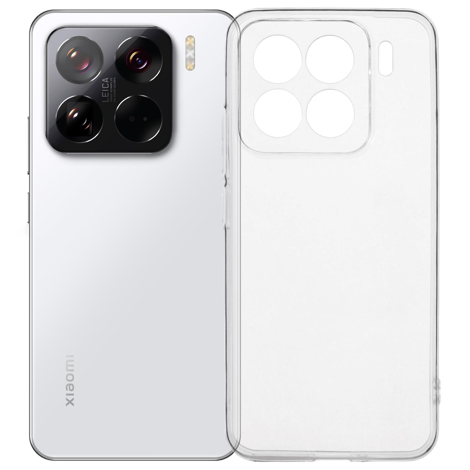 

Для Xiaomi 15 Pro прозрачный чехол для телефона ультратонкий гибкий чехол TPU задняя крышка A