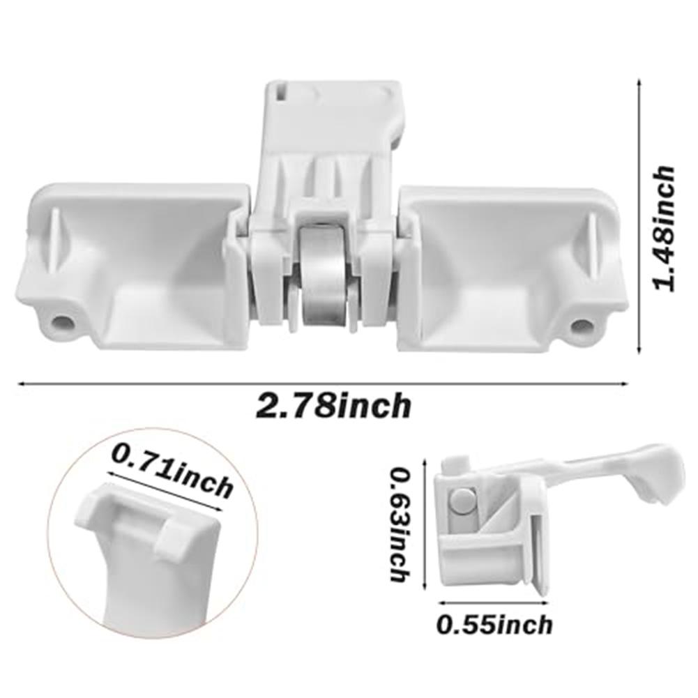 Direct Replacement Washer Lid Lock Strike Designed for Multiple Models Including for Reliable Washer Lid Closure