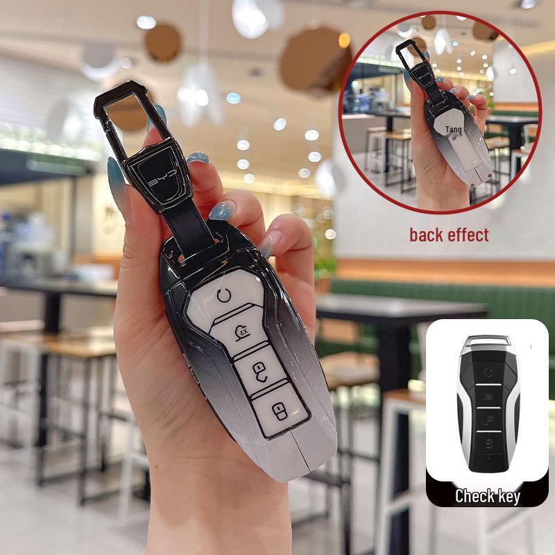 2025 BYD Tang Key Case: Premium Metal Shell for New Tang DMI Models