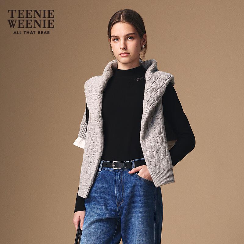 Teenie Weenie Bear Letter Long Sleeve T-Shirt