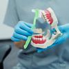 6Pcs Denture Toothbrush for False Teeth Dual-Ended Soft Bristles Ergonomic Handle Elderly Dental Care Deep Clean Oral Cleaning