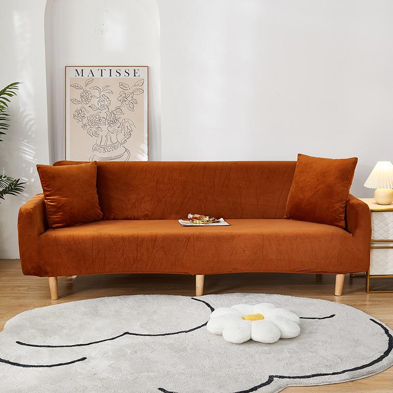 

Утолщенный чехол для дивана на флисовой подкладке, универсальный чехол для ленивого дивана с полным покрытием, универсальный чехол для дивана Four Seasons, эластичный тканевый чехол 90-140cm