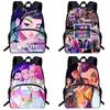 Kpop Demon Hunters Cartoon School Backpack With Durable Oxford Material And Antishock Design For Elementary Students