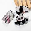 Cartoon Panda Hair Claw Clip Anti-Slip Strong Hold Jaw Clamp Animal Shape Thick Long Hair Clip Hair Accessories for Women Girls