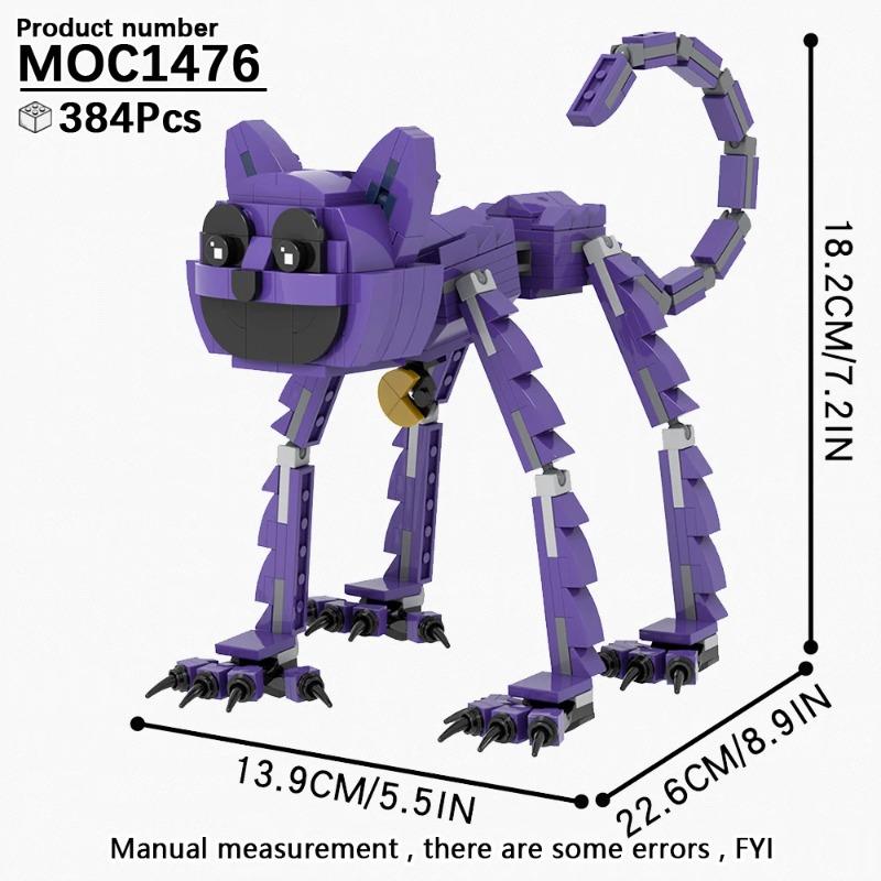 Spiel Bär Nacht Figur Monster Stein Raum Musik Bühne Szene Katze Drache Baustein Spielzeug Geburtstag Kreative Geschenke Für Erwachsene Kinder