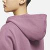 Nike Sweatshirts Women's Light Mulberry Red Hooded Moderate Regular CU6622-533