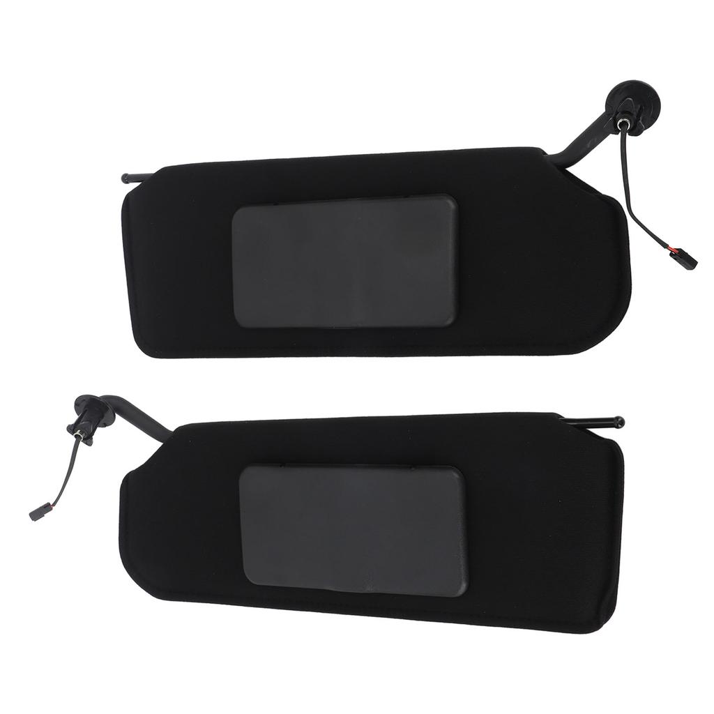 1 Paar Sonnenblenden mit Leuchten und Spiegeln 10442034 Links Rechts Ersatz für Chevy Corvette C5 1997 bis 2004