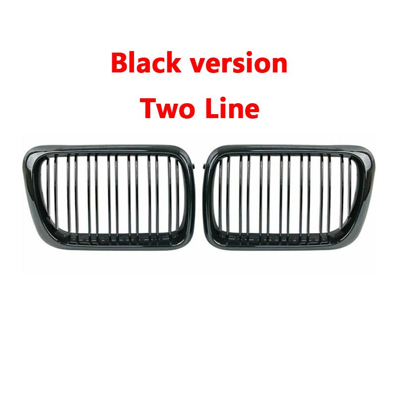 51138195151 Car Accessories For BMW E36 1997 1998 1999 Front Bumper Grille Air Intake Grille Sport Honeycomb Grid Air Intake