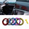 5M Universal Car Moulding Decoration Strips - Flexible Interior Trim for Dashboard Doors Panels - DIY Auto Styling Upgrade Kit