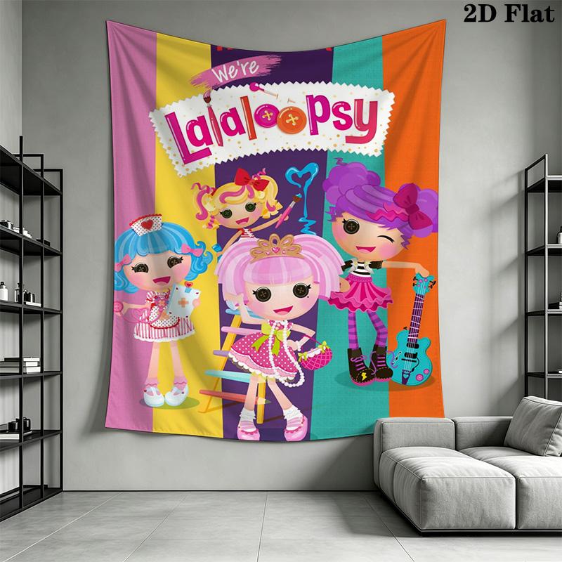 Lalaloopsy Pattern Home Decor Tapestry, Wall Hanging, Decorative RV Wall Cloth.XGT0914016