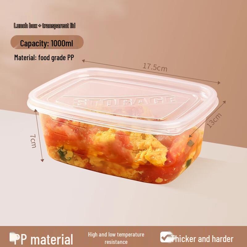 St. Bile Disposable Reheatable Food Containers