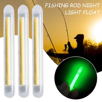 Rybářský plovák Světelná tyčinka Světlušky Fluorescenční světlo Svítící plovák Světla na prut Světelná tyčinka Rybářské příslušenství 100/500/1000 ks