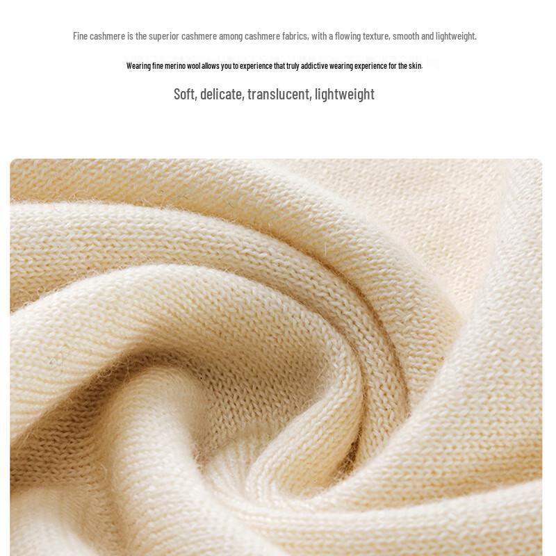 Hengyuanxiang Women's Pure Cashmere Cardigan