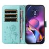 For Motorola Moto G54 5G Leather Case Wallet Phone Cover Dandelion Imprint