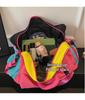 Fashionable Large-Capacity Lightweight Travel Bag for Women and Men - Handheld, Shoulder, Crossbody, Sports, Fitness, Patchwork Storage Luggage Bag