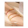 Elegant Red String Gourd Lucky Fish Bracelet: Versatile Chinese-Style with Multiple Pendants, Perfect for Autumn and Winter Fashion
