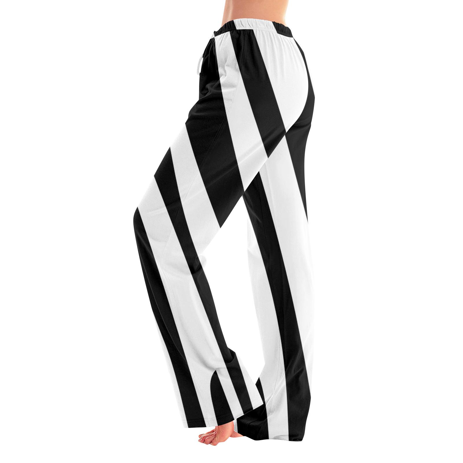 

Женские пижамные штаны, одежда для сна, повседневные брюки с эластичной резинкой на талии, удобные прямые свободные брюки для йоги XL