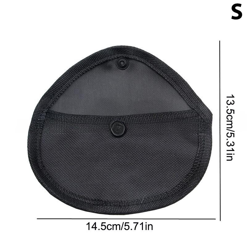 

1 шт. Ударостійка латунна сумка для захисту інструменту на 4 пальці з м якою підкладкою, підвісною пряжкою, поясна сумка для інструментів для зберігання дрібних деталей S