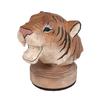 Dulton Wooden Animal Head Tiger Height Width Depth Sculpture, 140mm, 95mm, 135mm, Y-0740TG