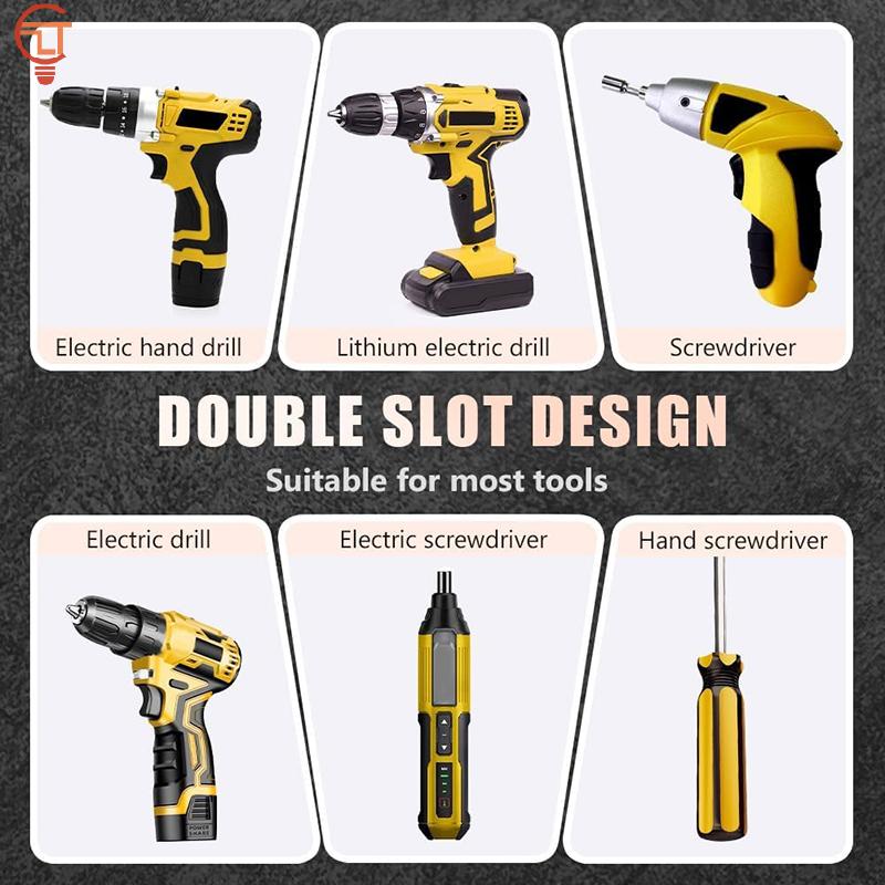High Magnetic Screwdriver Drill Bit Set Strong Magnetic Durability Screwdriver Drill Bit Set Universal Anti-Slip Magnetic