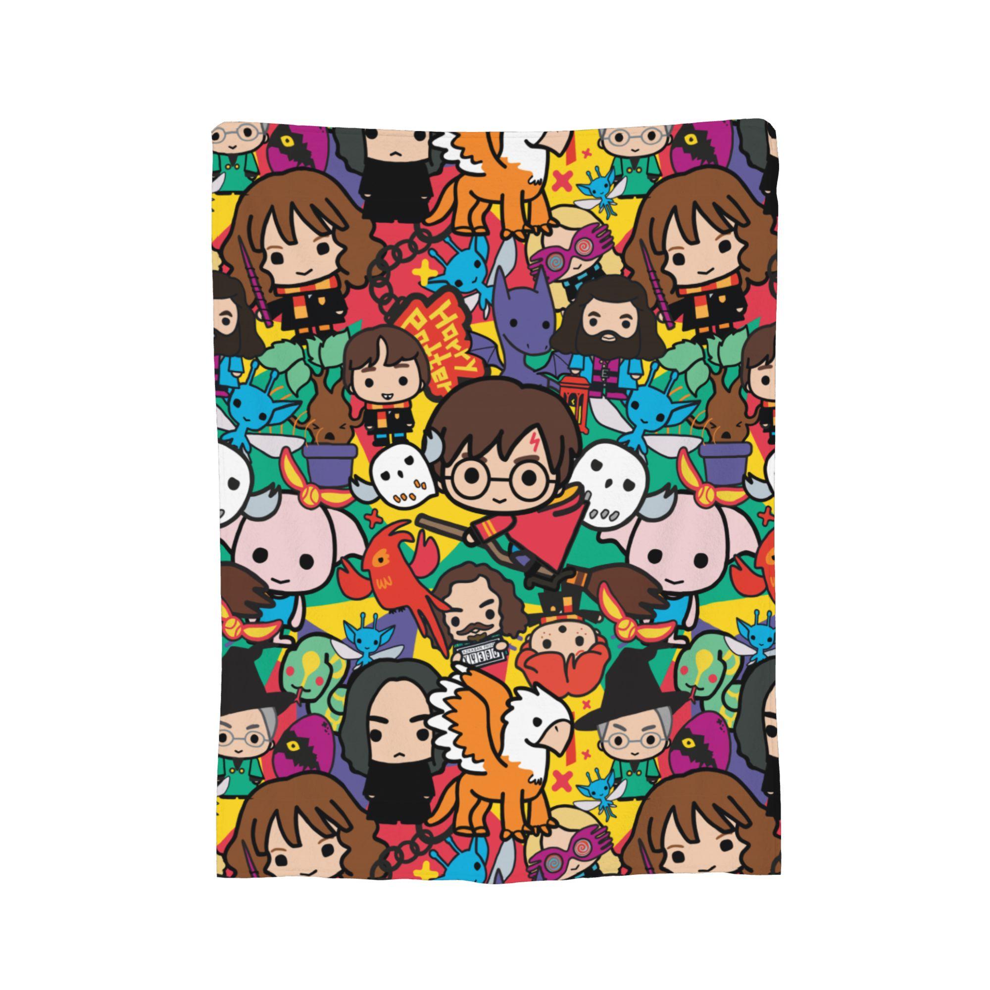 

H-harryed Blanket Fleece Print P-Potters Portable Ultra-Soft Throw Blanket for Sofa Car Rug Piece 30x40in