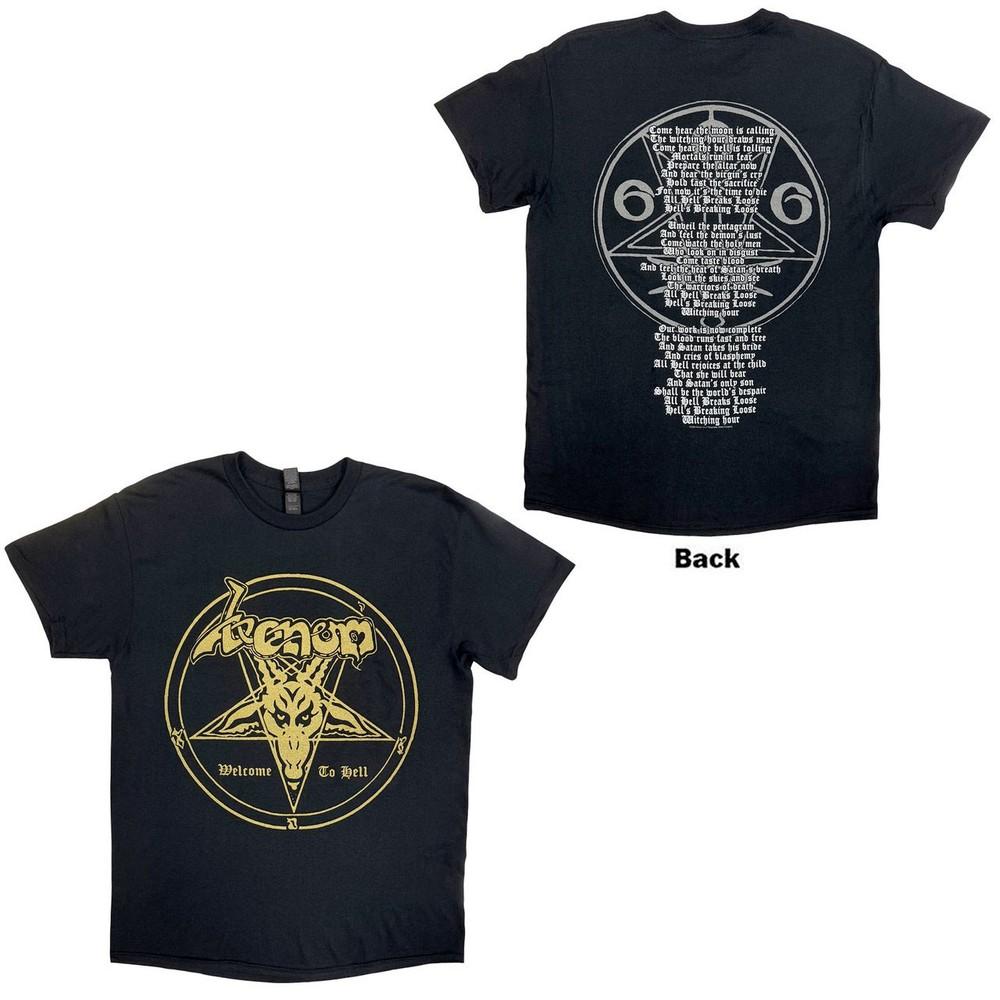 Venom - Welcome To Hell - Black  t-shirt Unisex T-Shirt XXXL