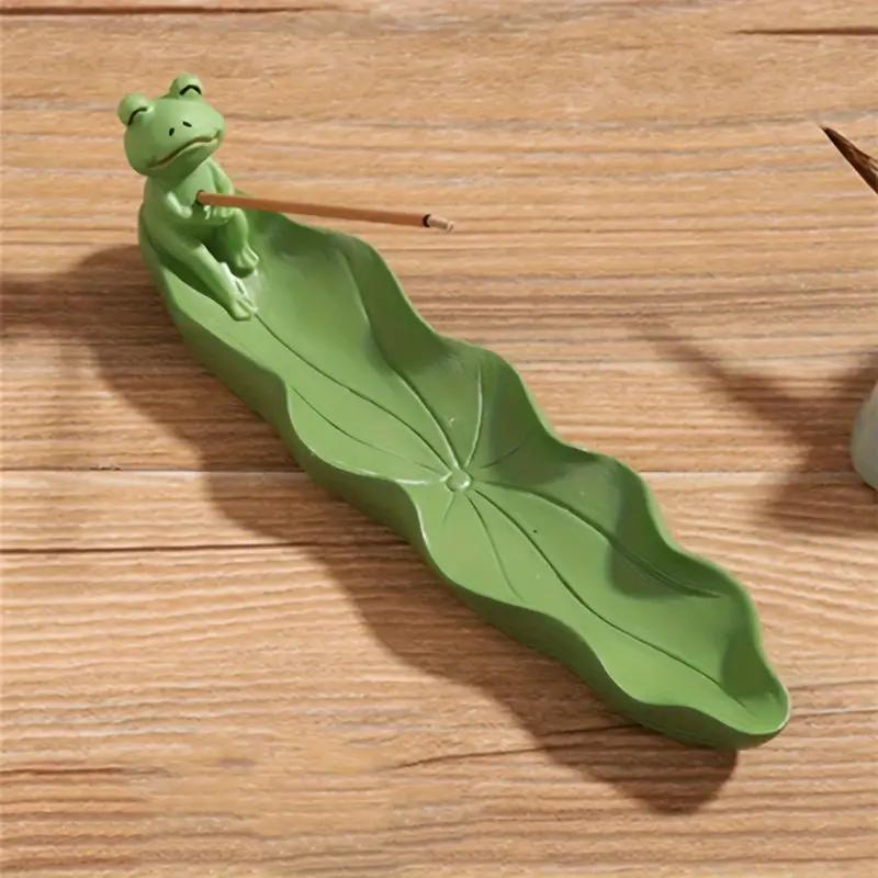 1PCS Cartoon Creative Desktop Incense Holder Tray Home Mini Incense Resin Incense Burner Desktop Ornaments