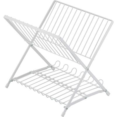 Large Capacity Dish Stand for Platters, Medium and Small Dishes, Drainer, and Storage, Branse RG-0424