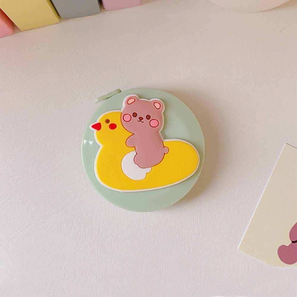 

Soft Cartoon Tape Measure Flexible Soft Retractable Ruler Mini 150cm Tape Measure Measuring Tool Style3